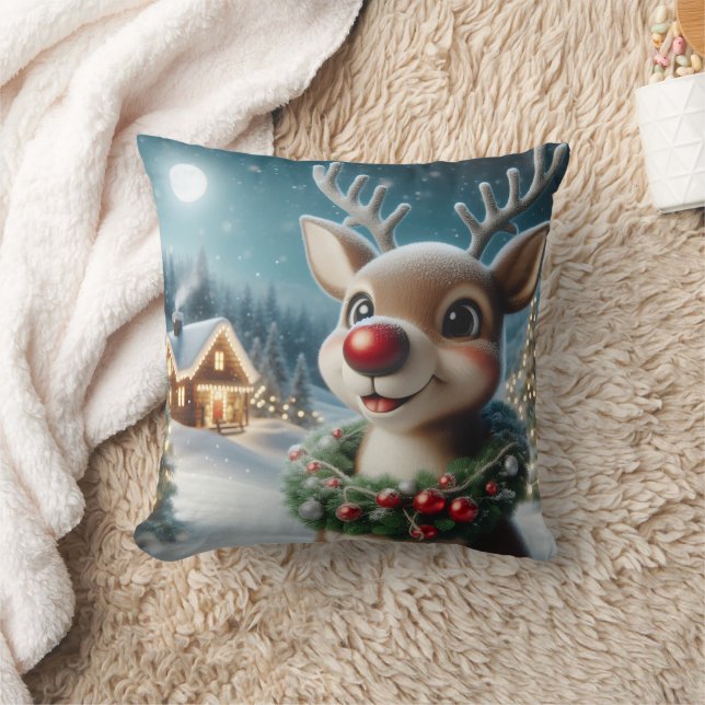 Weihnachtsfreude Kissen (Decke)