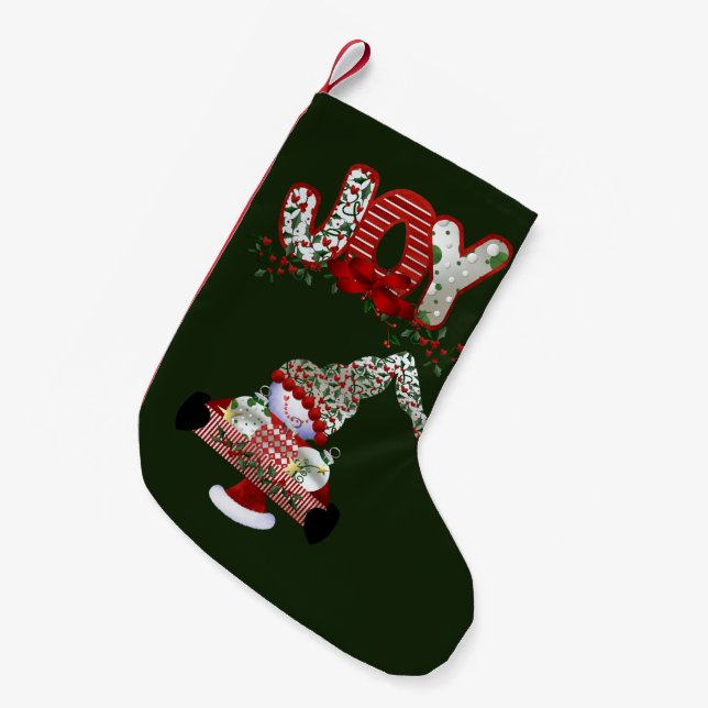 Weihnachtsfreude Kleiner Weihnachtsstrumpf (Vorderansicht (hängend))