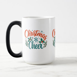 Weihnachtsfreude-Morphing-Tasse - 450 ml Verwandlungstasse