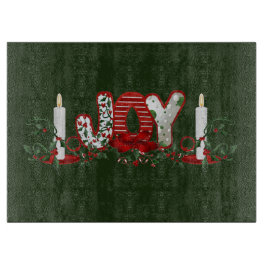 Weihnachtsfreude Schneidebrett