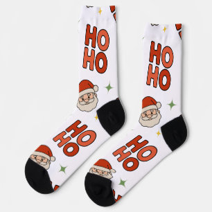 Weihnachtsfreude Socken – Animierter Weihnachtsman