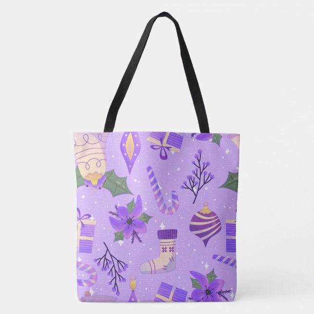 Weihnachtsfreude Tasche (Vorderseite)
