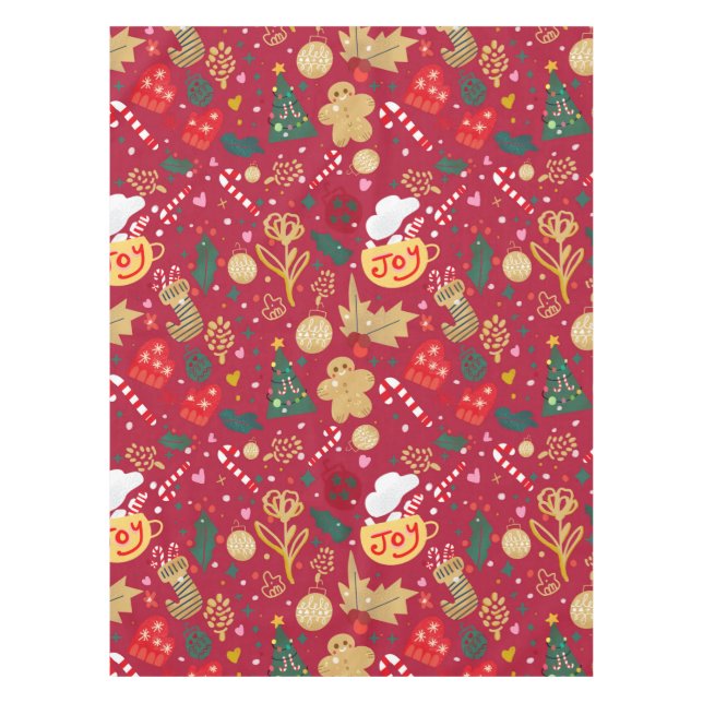 Weihnachtsfreude Tischdecke (Vorderseite)