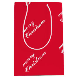 Weihnachtsfreude Weihnachten Mittlere Geschenktüte