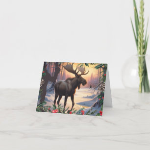 Weihnachtsfreuden finden  feiertagskarte