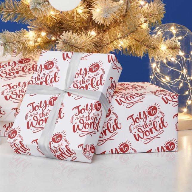 Weihnachtsfreuden für den Welturlaub Geschenkpapier (Feiertage)