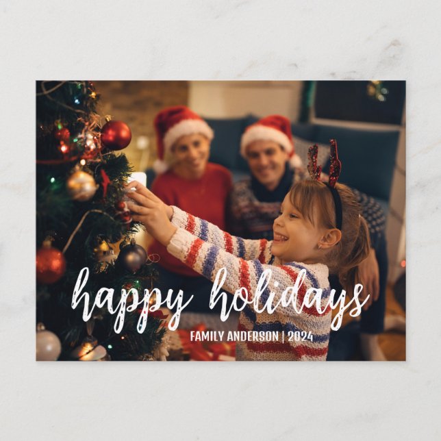 Weihnachtsfreunde Postkarte (Vorderseite)