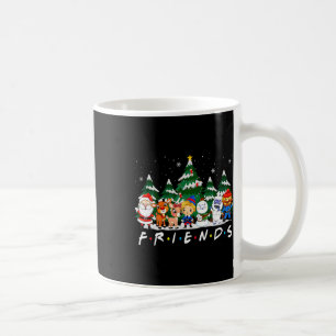 Weihnachtsfreunde Santa Rudolph Snowman Xmas Famil Kaffeetasse