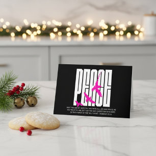 Weihnachtsfrieden Christlicher Glaube Tauben Feiertagskarte