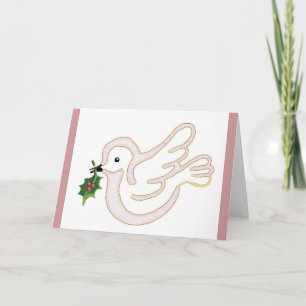 Weihnachtsfrieden Feiertagskarte