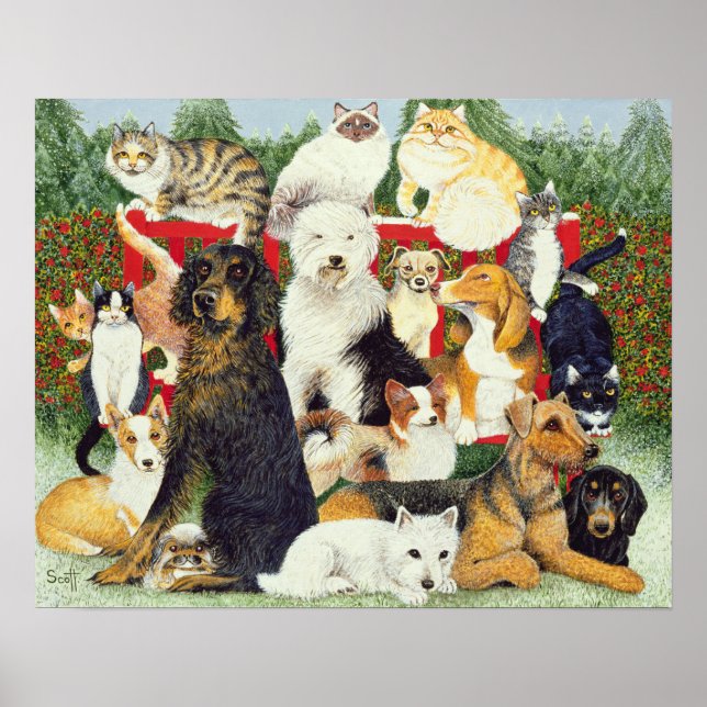 Weihnachtsfrieden Poster (Vorne)