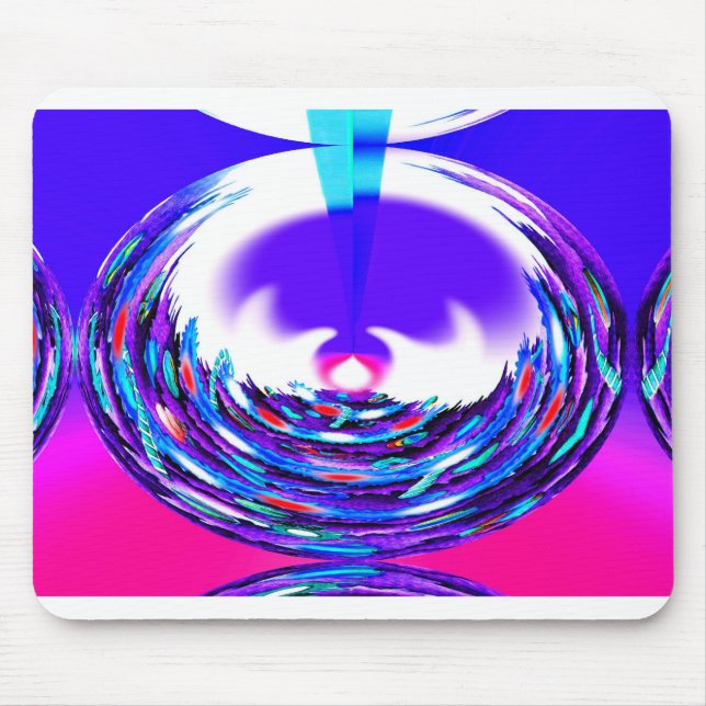 Weihnachtsfrieden und Liebe Mousepad (Vorne)
