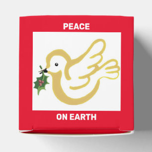 Weihnachtsfriedtauben Geschenkschachtel