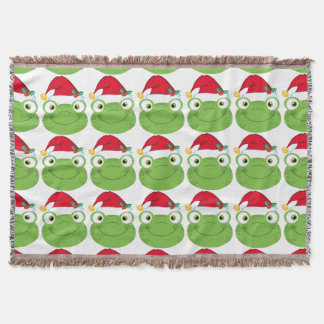 Weihnachtsfrosch Decke
