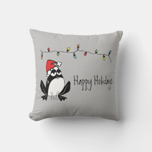 Weihnachtsfrosch Kissen
