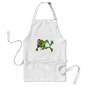 Weihnachtsfrosch Schürze