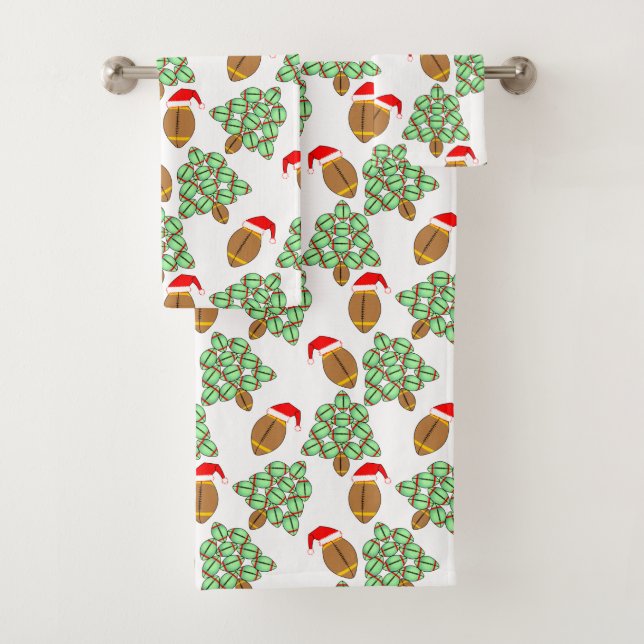 Weihnachtsfußball Badhandtuch Set (Insitu)