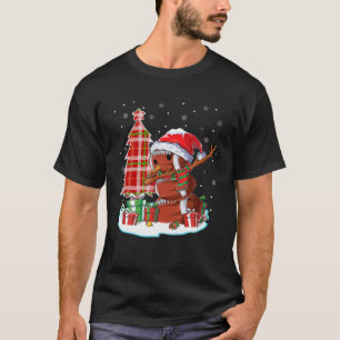 Weihnachtsfußball Ball Snowman Dabbing Weihnachtsm T-Shirt