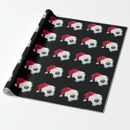 Weihnachtsfußball Fußball Funny Weihnachtsfest Geschenkpapier