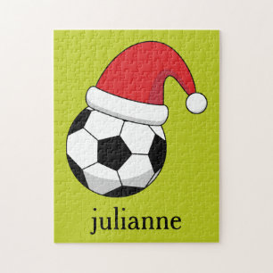 Weihnachtsfußball Santa Claus Hut Personalisieren