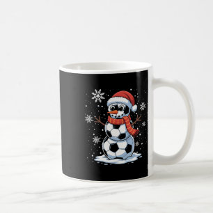 Weihnachtsfußball Schneemann Weihnachten Frauen Mä Kaffeetasse