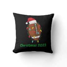 Weihnachtsfußball-Strumpf-Cap mit Light String