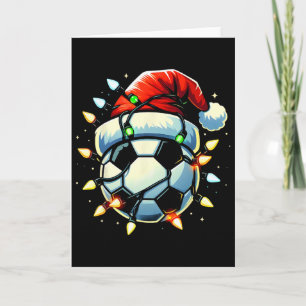 Weihnachtsfußball Xmas Santa Fußball Fan Männer Ju Karte