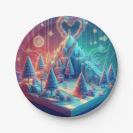 Weihnachtsgala Pappteller