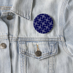 Weihnachtsgarland Blau, Weihnachtsdekoration, Weih Button