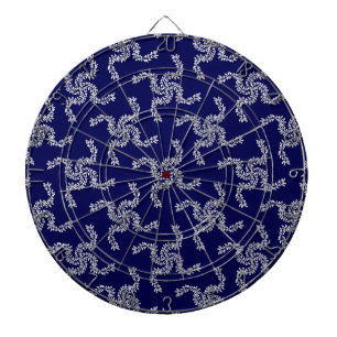 Weihnachtsgarland Blau, Weihnachtsdekoration, Weih Dartscheibe