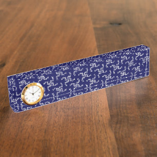 Weihnachtsgarland Blau, Weihnachtsdekoration, Weih Namensplakette