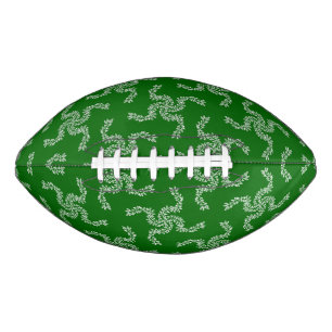 Weihnachtsgarland Grün, Weihnachtsdekoration Football