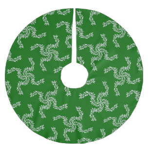 Weihnachtsgarland Grün, Weihnachtsdekoration Polyester Weihnachtsbaumdecke