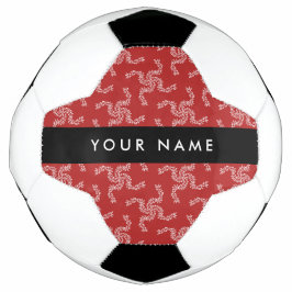Weihnachtsgarland, Rot, Ihr Name, Personalisieren Fußball