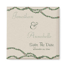 Weihnachtsgarland Save the Date