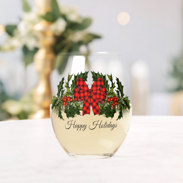 Weihnachtsgarland Weinglas Ohne Stiel (Insitu (Hochzeit))