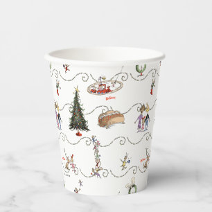 Weihnachtsgarlandefeier in Whoville Pappbecher