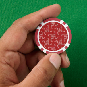 Weihnachtsgarten Rot, Weihnachtsdekoration, Weihna Pokerchips