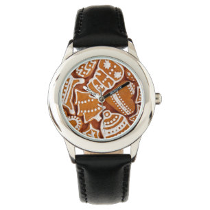 Weihnachtsgebäck Armbanduhr