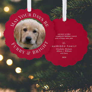 Weihnachtsgebäck Brillantes Foto Roter Urlaub Ornament Karte