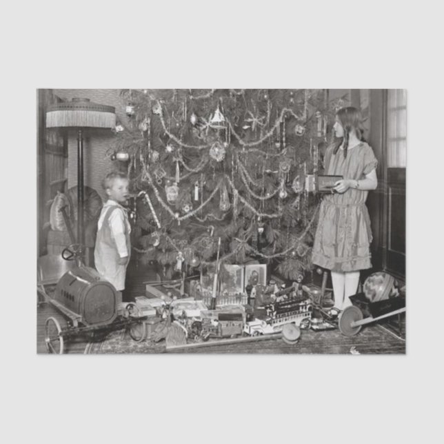 Weihnachtsgebäck CHRISTMAS TREE 1920 Seidenpapier (Vorderseite)