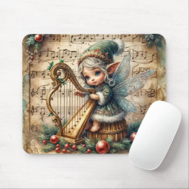 Weihnachtsgebäck für Harfe Mousepad