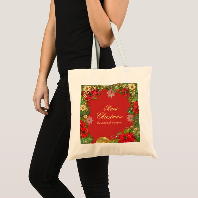 Weihnachtsgebäck für Unternehmen - Totbeutel Tragetasche (Vorderseite (Produkt))