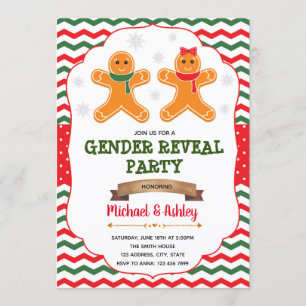 Weihnachtsgebäck Gender-Aufklärung Einladung