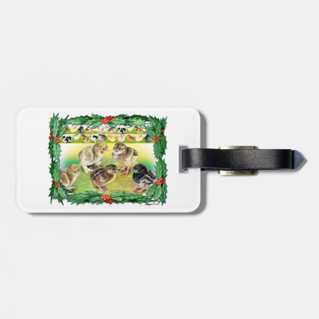 Weihnachtsgebäck Gepäckanhänger (Rückseite horizontal)