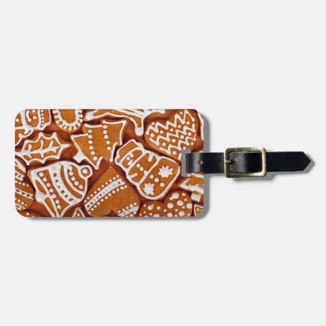 Weihnachtsgebäck Gepäckanhänger (Vorderseite horizontal)