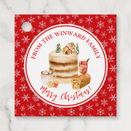 Weihnachtsgebäck Geschenkanhänger