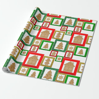 Weihnachtsgebäck Geschenkpapier