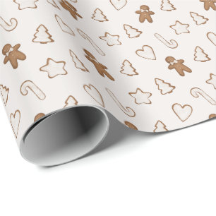 Weihnachtsgebäck Geschenkpapier