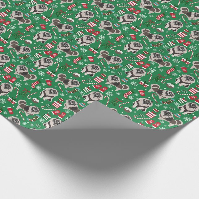 Weihnachtsgebäck Geschenkpapier (Ecke)